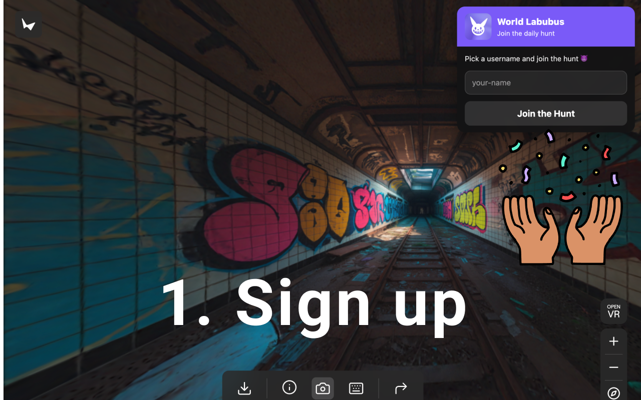 Step 1: Open today’s world